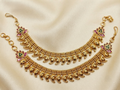 Peacock Design Kaan Chain with Floral Accent