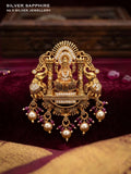 Gaja Lakshmi Temple Heritage Pendant