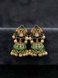 Kundan Jhumka Earrings