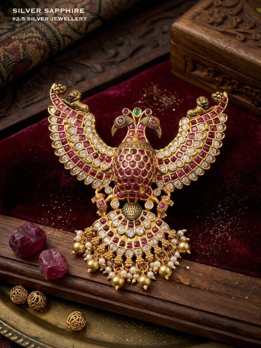 Antique Garuda Grand Pendant