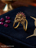 Antique Lakshmi Temple Ring