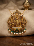 Krishna & Kamadhenu Heritage Pendant