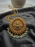 Antique Lakshmi Temple Pendant