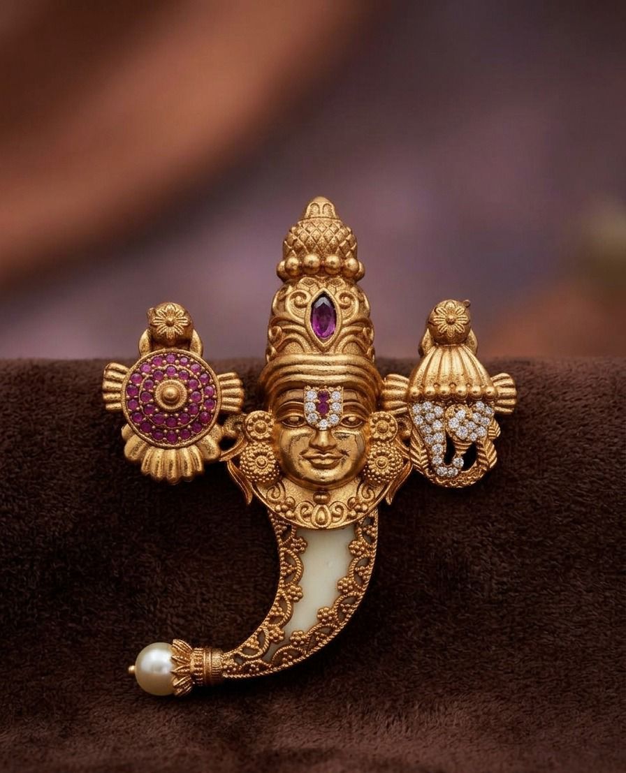 Lord Balaji Nakshi Pendant