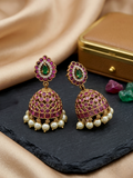 Kundan Dome Jhumka