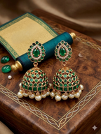 Kundan Dome Jhumka