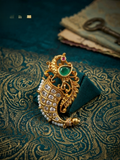 Antique Peacock Saree Pin