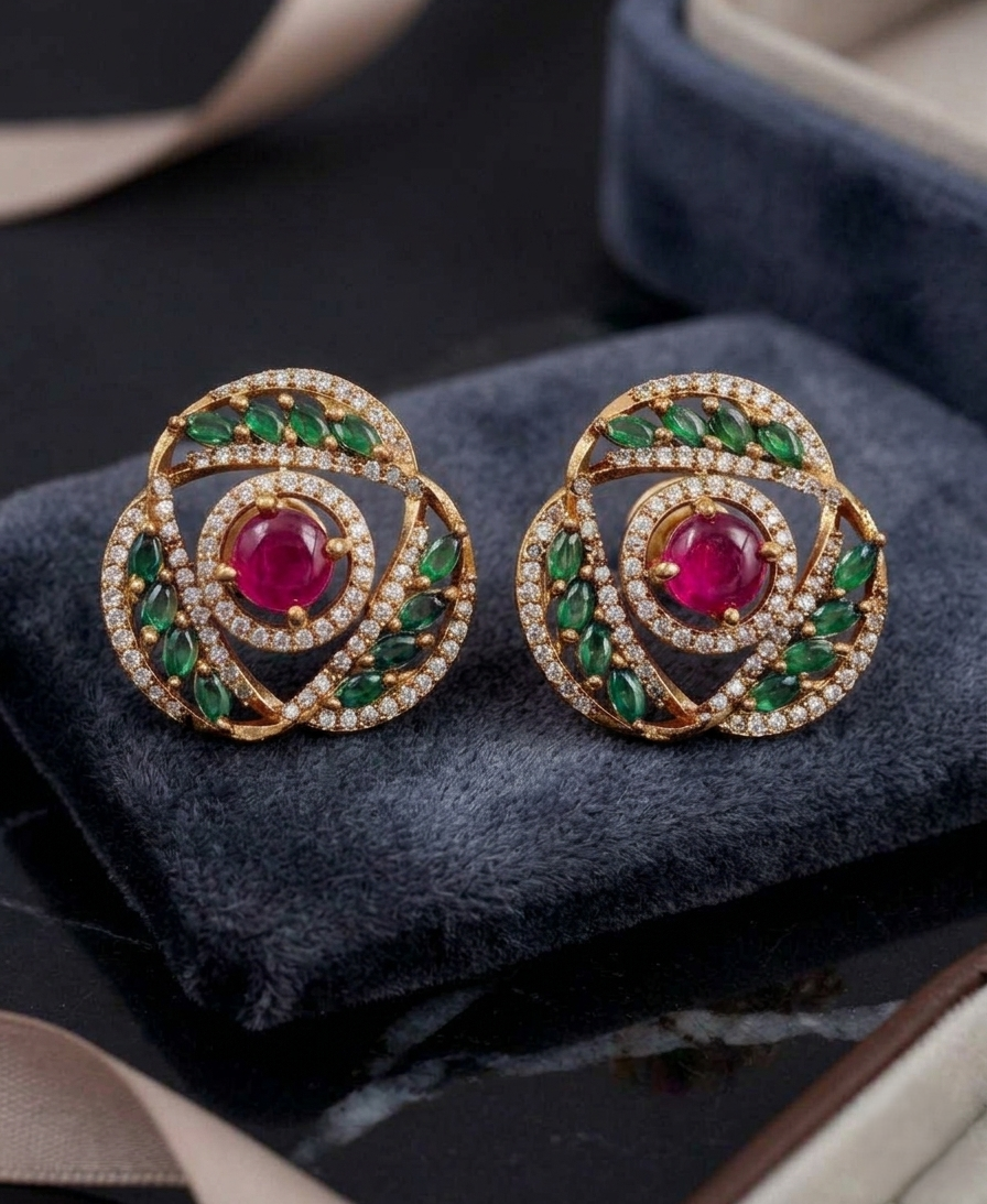 Swirl Stud