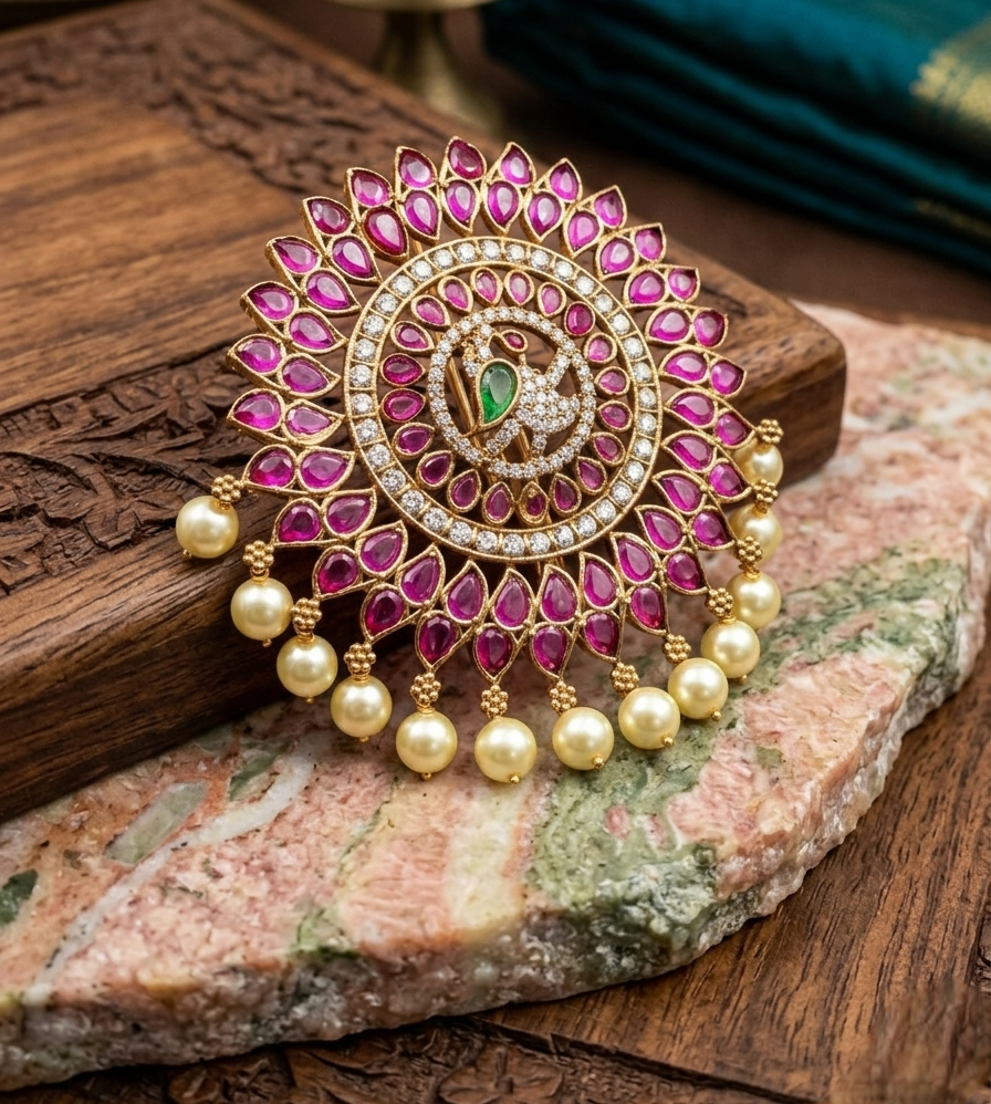 Peacock Ruby Choti