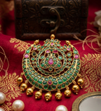 Chandbali Crescent Bridal Choti