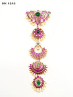 Ruby & Emerald Kundan  Choti.