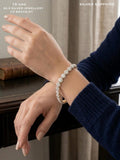 Halo CZ Tennis Bracelet
