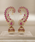 Ear Cuff Jhumka Earrings