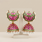 Chand Bali Kundan Jhumka