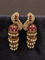 Kundan Jhumka Earrings