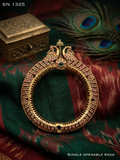 Peacock Ruby Kada Bangle