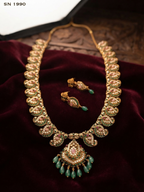Nakshi Paisley Long Necklace Set