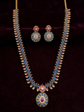 floral haram necklace set