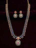 floral haram necklace set