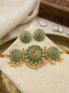 Kundan Floral Choker Set