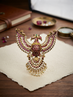 Gandaberunda Double-Headed Bird Pendant
