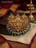 Gold Goddess Lakshmi Heritage Temple Pendant