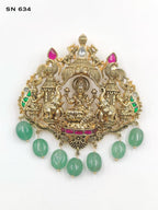 Gajalakshmi Temple Pendant