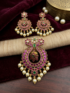 Royal  Pendant & Earring Set