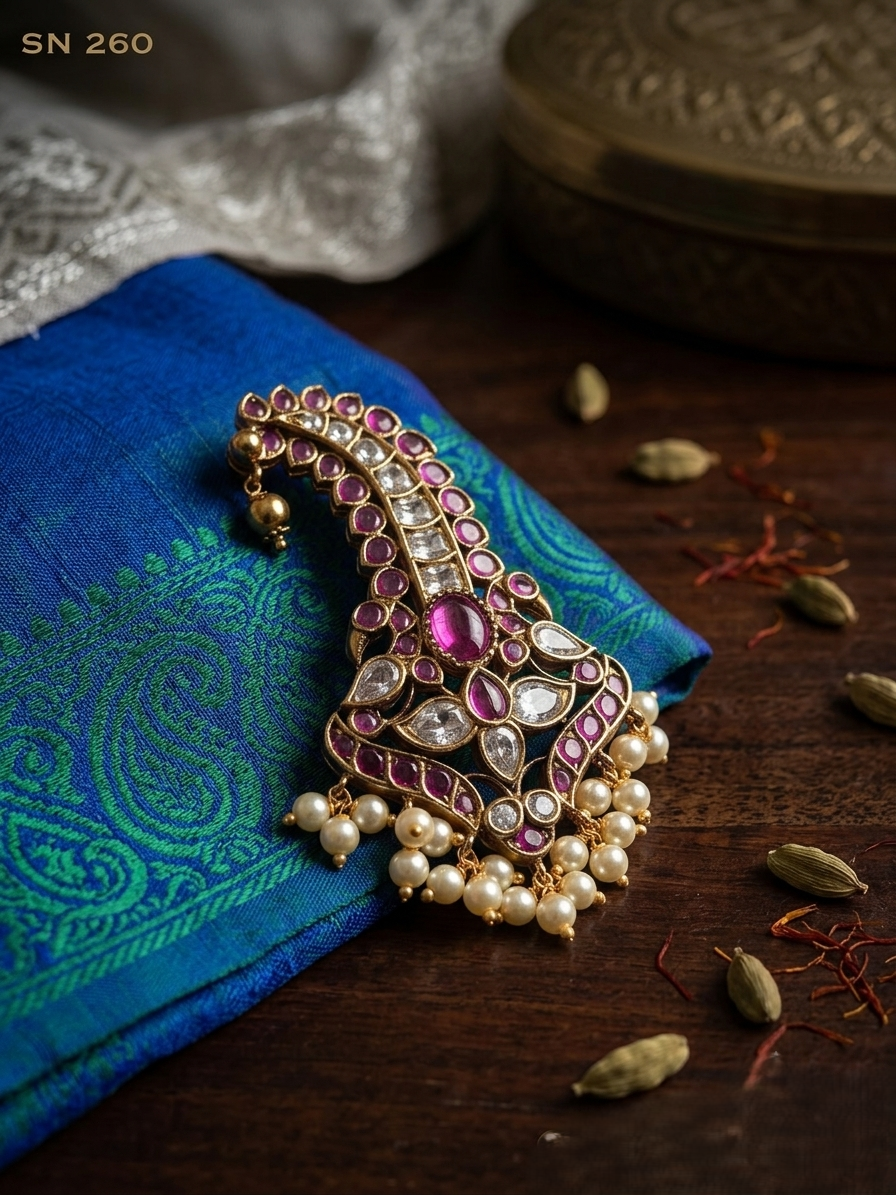 Paisley Saree Pin