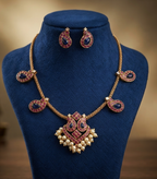 Paisley Drop Necklace