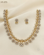 Floral Statement Necklace Set