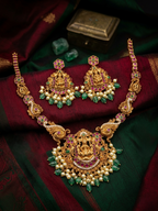 Lakshmi temple necklace