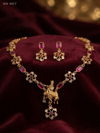 Krishna Antique Necklace Set