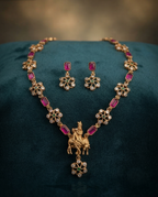 Krishna Antique Necklace Set