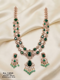 Emerald Green Stone  Necklace Set