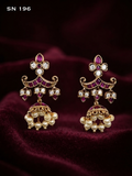 Multi-Tier Floral  Earrings