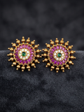 Surya Kundan Stud Earrings