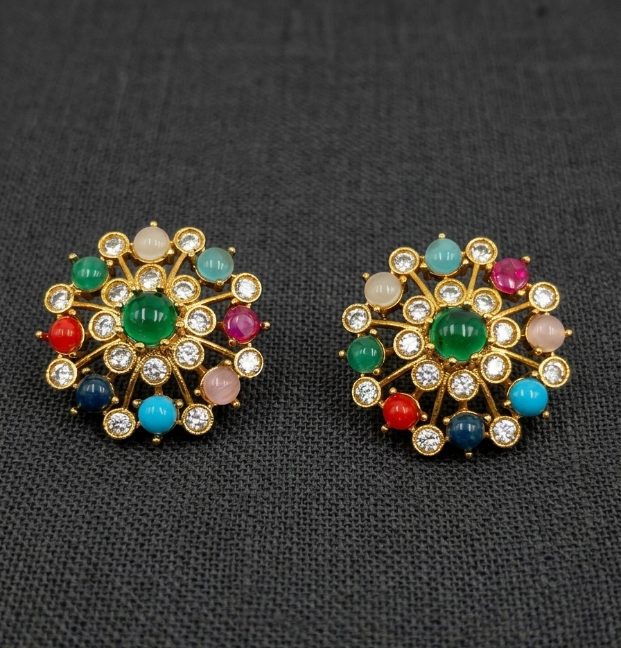 Starburst Stud Earrings