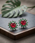 Floral Stud Earrings