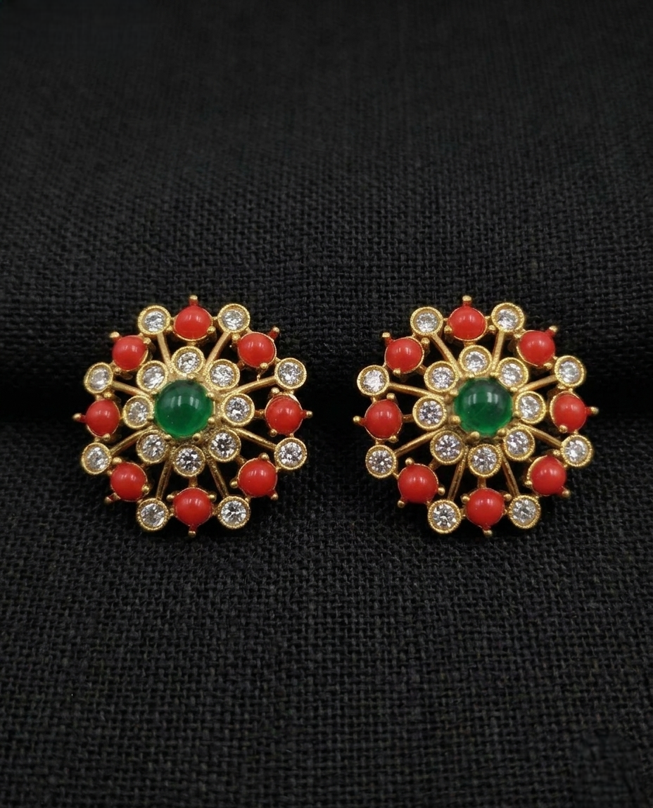 Starburst Stud Earrings