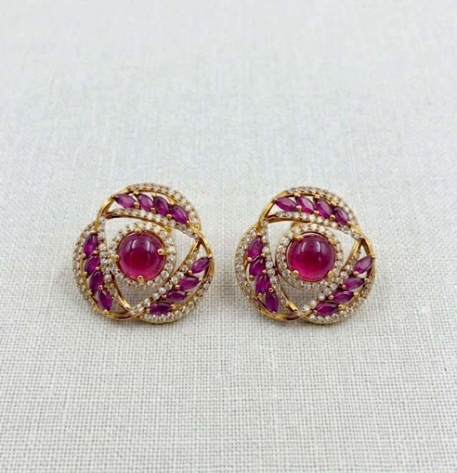 Swirl Stud