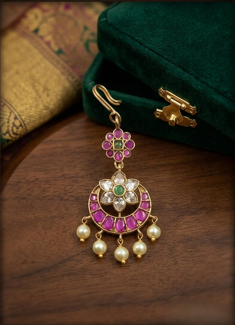 Kundan Chand Maang Tikka