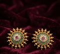 Antique Sunflower Studs